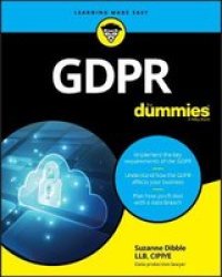 Gdpr For Dummies - Dummies Paperback