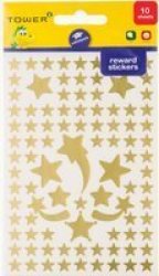 Fun Gold Stars Value Pack 950 Stickers