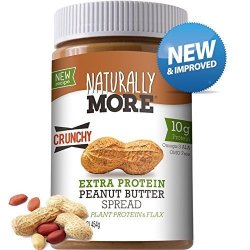 Naturally More Natural Crunchy Peanut Butter Spread With Protein