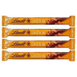 Lindor Caramel Sticks - 4 X 38G