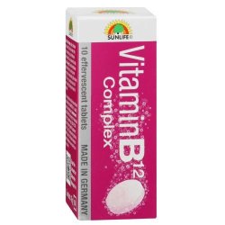 Sunlife Vitamin B12 & Complex Effervescent 10 Tablets
