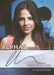 Azita Ghanizada - "alphas Season 1" - Authentic "autograph" Trading Card A3