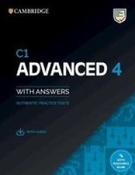 C1 Advanced 4 Student& 39 S Book With Answers With Audio With Resource Bank - Authentic Practice Tests Mixed Media Product