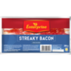 Cured & Smoked Streaky Back Bacon 200G