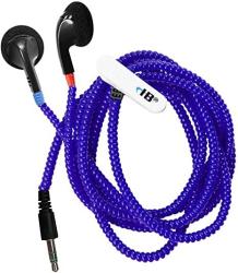 Hamiltonbuhl Tangle-free Cushioned Earbuds - Blue