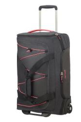 American Tourister Road Quest 2 Wheeled Duffel 55CM Graphite pink