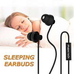 Toptele Maxrock Sleep Earplugs - Noise Isolating Ear Plugs Sleep Earbuds Headphones With Unique Total Soft Silicone Perfect For Insomnia Side Sleeper Snoring Air Travel