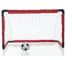Kalabazoo 13 Piece Soccer Goal Play Set - Red