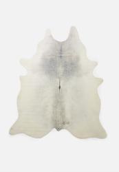 Faux Cow Hide Rug - Grey white