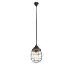 Eurolux Bampton Pendant 180MM Brown