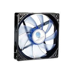 Uxcell 120MM Standard Case Fan Low Noise Cpu Cooler 120 Mm Blue LED Pwm Computer Cooling Fan With 4-PIN Connector