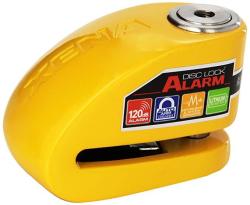 Xena XX10-Y Disc-lock Alarm For Motorcycle Yellow Steel