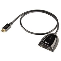 Hama 2 x 1 HDMI Split & Switching Cable