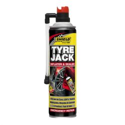 Shield - Tyre Jack Emergency Tyre Inflator - 340ML - Bulk Pack Of 3