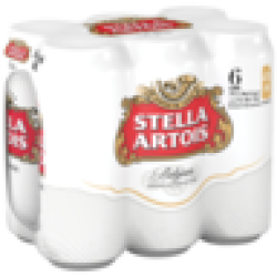 STELLAR Beer Cans 6 X 410ML