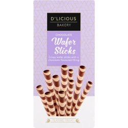D'licious 100g Wafer Sticks Chocolate
