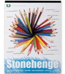 Stonehenge Fine Art Paper Pad - 5X7IN - 15 Sheets - White - Smooth Vellum