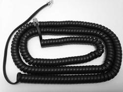 The Voip Lounge Replacement 25 Ft Handset Curly Cord For Allworx Ip Phone 9224 9212L 9204 9204G 9202E