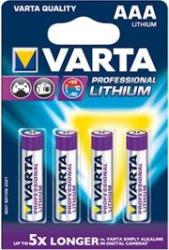 Varta Professional Lithium 4X Aaa Size