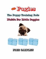 300-17X24" Puppy Training Pugies The Lightweight Puppy Training Pads Made For Little Doggies