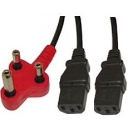 Dual Power Cable - Y Type - 1.5m