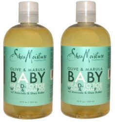 olive and marula baby wash