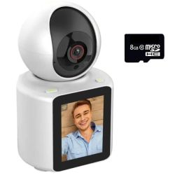 2 Way Wireless One Click Video Call Nanny Cam With 2.8 Screen & 8GB Card