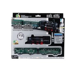 Battery Operated Train Set 13 Piece - 29CM