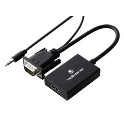 Volkano Append Series Vga Male To HDMI Female Converter