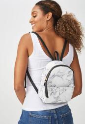 Deals on Typo MINI Cairo Backpack White Marble Compare Prices