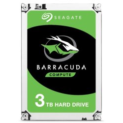 Seagate - Barracuda 3TB 3.5 Inch Desktop Sata Internal Hard Drive
