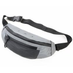 Belt Bag For Wear Over Chest Back Or Waist: Reflective Moon Bag
