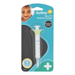 Safety First Easy Fill Medicine Syringe