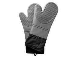 Silicone Oven Gloves Dark Grey