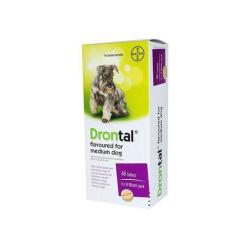 Drontal Dewormer For Medium Dogs - Medium Dog Per Tablet