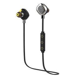 Morul U5 Plus Waterproof Swim Bluetooth Wireless Nfc Sport Hifi Headset Earphone Black