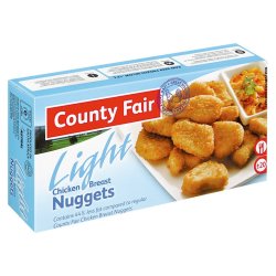 County Fair - Crumbed Light Chicken Breast Nuggets 400G