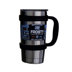 Thermosteel Frosty Vacuum Tumbler With Handle 590ml