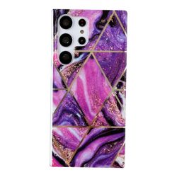 Geometric Marble Design Phone Cover For Samsung S23 Ultra