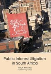 Public Interest Litigation In South Africa Paperback
