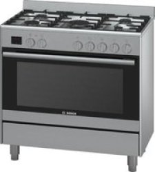 Bosch HSB737357Z 90CM Gas Electric Cooker Stainless Steel