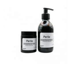 Perile - The Breakout Duo - Activated Charcoal + Clay + Botanical Extracts - Acne oily Skin Treatment