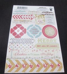 The Velvet Attic - Fancy Pants Designs - Merry Little Christmas Stickers