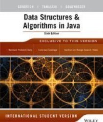Data Structures And Algorithms In Java Paperback 6th International Student Edition