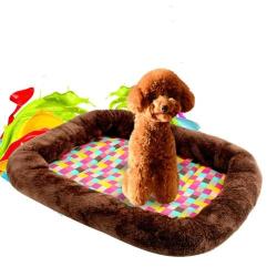 Colorful Checkered Pet Mat Specification: S: 44 33 6CM
