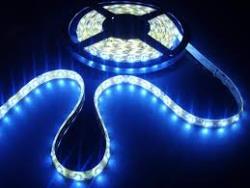 Remote Controlled White 5m Led Flexible Light Strip With Ac-dc Adapter