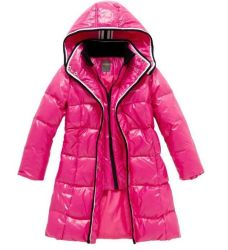 Fashion Balabala Girls Winter Coat - Rose 14