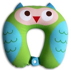 Nido Nest Kids Travel Neck Pillow - Best For Long Flights Road Trips & Birthday Gift Ideas - U-shaped Pillows Sized Best For Toddler