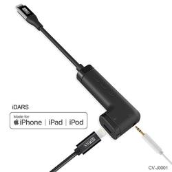 Idars 2 In 1 Lightning Audio Charging Adapter Apple Mfi Certified Aux 3.5MM Headphone Jack Adapter With Duo Function For Iphone X xs xs MAX XR 8 8 Plus ipad ipod