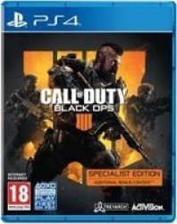 Call Of Duty: Black Ops 4 - Specialist Edition Playstation 4